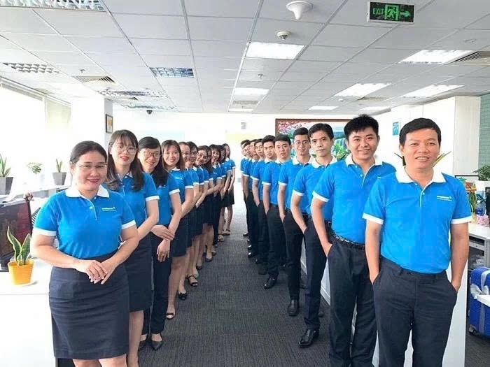 May đồng phục Bến Cát