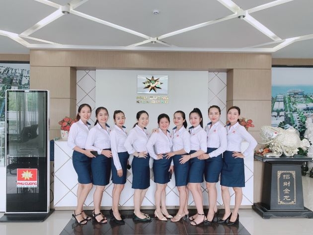 May đồng phục Thuận An